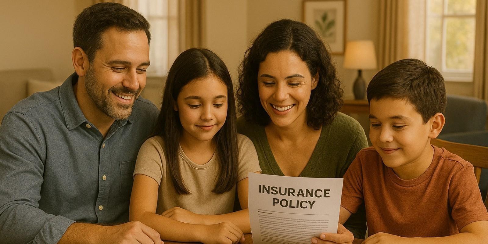 ¿Cómo asegurar a tu familia completa?