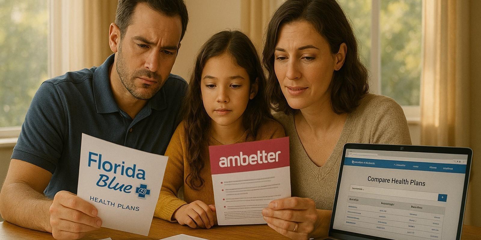 Comparativa de planes médicos en Estados Unidos: Florida Blue vs Ambetter vs Oscar